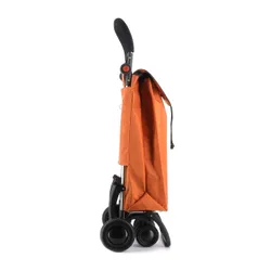 Rolser I-Bag MF 4 x 4 coș de cumpărături-mandarin