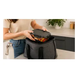 Air Fryer Frytkownica beztłuszczowa EXTRALINK Home Glass SJ-400G 4l ze szklanym pojemnikiem