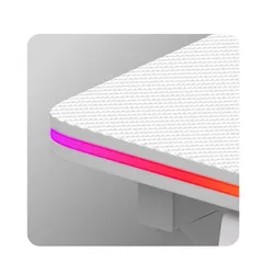 Biurko gamingowe HUZARO Hero 1.7 RGB Biały