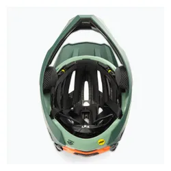 Kask rowerowy Bell FF Super Air R MIPS Spherical matte gloss green infrared