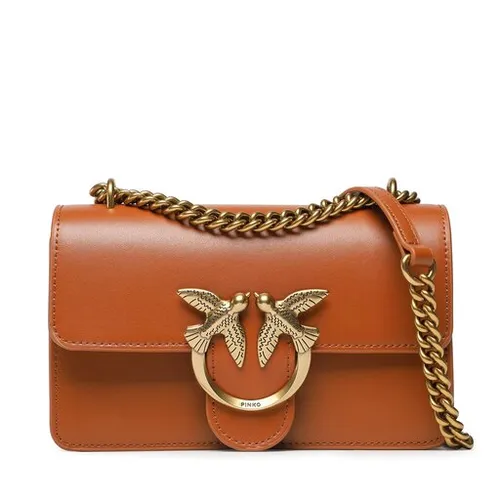Pinko dragoste un mini DC pe 23 PLTT 100074 A0f1 Cuoio L58q Bag