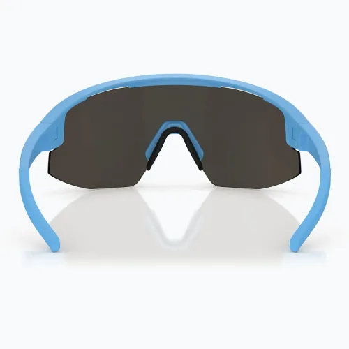 Okulary przeciwsłoneczne Bliz Matrix matte blue/grey blue mirror
