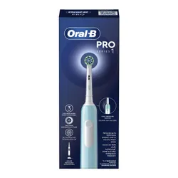 Электрическая зубная щетка Oral-B Pro 1 Caribbean Blue Cross Action