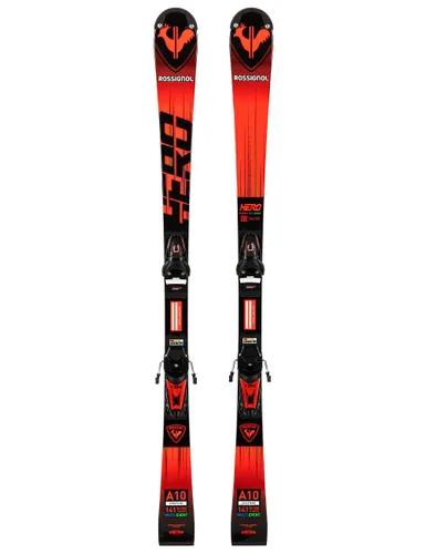 Narty gigantowe sportowe dziecięce ROSSIGNOL HERO MULTIEVENT + wiązanie LOOK NX7 z GRIP WALK 2024 - Długość (cm) - 148