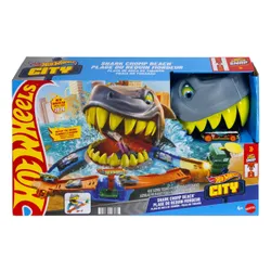 Tor Hot Wheels City Rekin Starcie na plaży JHL96