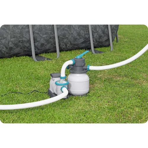 Basen stelażowy ogrodowy Bestway całoroczny 549x274x132cm APX zestaw 11w1