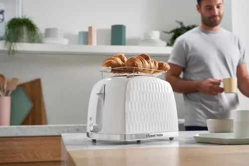Toster RUSSELL HOBBS Honey Comb 26060-56 Biały
