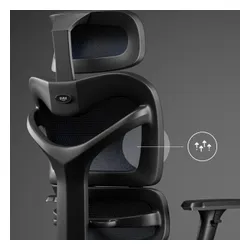 Fotel DIABLO CHAIRS V-Commander Czarno-niebieski