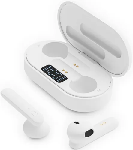 Słuchawki douszne XMUSIC TWS750W Wodoodporne Biały