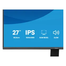 Monitor IIYAMA ProLite X2791HS-B1 27" 1920x1080px IPS 120Hz 1 ms [MPRT]