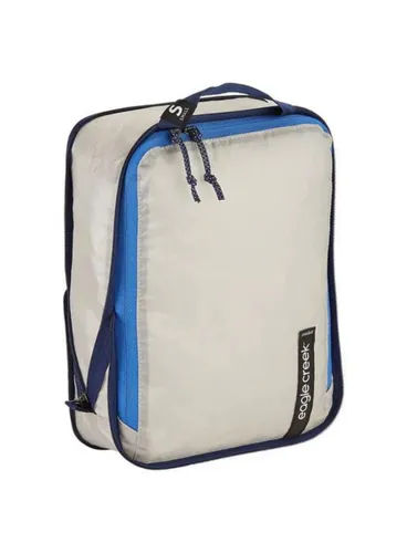 Pokrowiec kompresyjny na odzież Eagle Creek Pack It Isolate Compression Cube S - aizome blue / grey