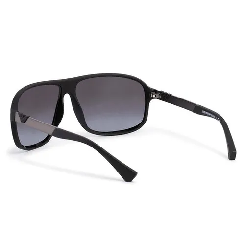 Okulary przeciwsłoneczne Emporio Armani 0EA4029 50638G Black Rubber - Rozmiar (EU) 64