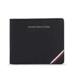 Большой мужской кошелек Tommy Hilfiger Th Central Cc And Coin Am0am11589 Black BDS