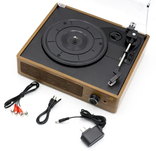 Gramofon TECHNAXX TX-186 Bluetooth USB Brązowy