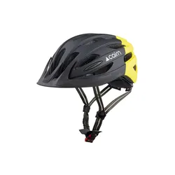 Kask rowerowy Cairn Fusion - mat black neon yellow