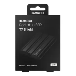 Dysk SAMSUNG T7 Shield 2TB USB 3.2 Gen. 2 SSD Czarny
