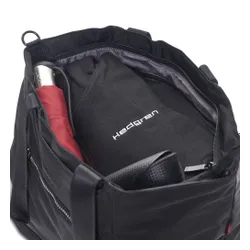 Hedgren Swing l Tote geantă de umăr-negru
