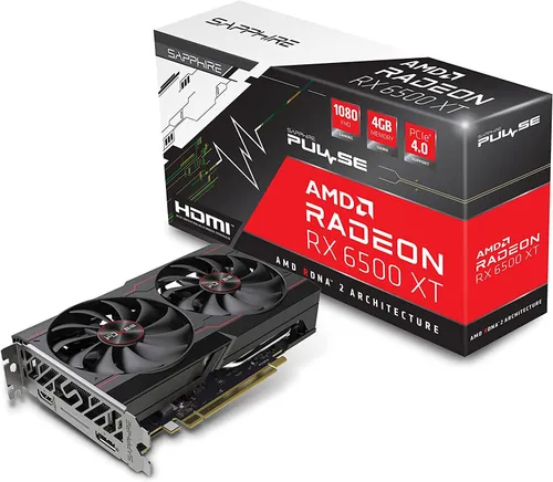 Karta graficzna Sapphire technology PULSE Radeon RX 6500 XT 4GB GDDR6 64bit FSR