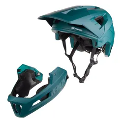 Kask rowerowy dla dorosłych full face Force Venom z odpinaną szczęką