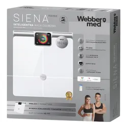 Waga łazienkowa WEBBER Siena PS636 Biały