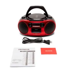 Radiomagnetofon Aiwa Boombox BBTC-660DAB/RD Bluetooth DAB+ Czerwony