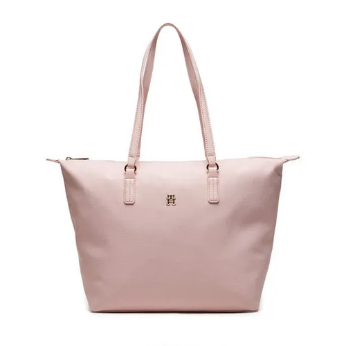 Сумка Tommy Hilfiger Poppy Canvas Tote Handbag AW0AW15983 Pink