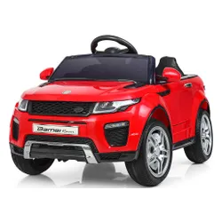Samochód dla dziecka BAMBI RACER Land Rover Suv Jeep 1 osobowy Czerwony