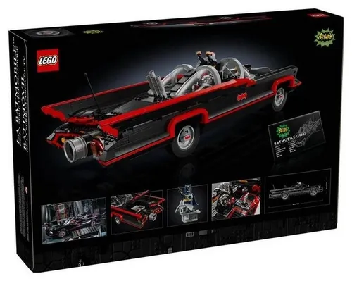 LEGO Batman 76328 Klasyczny serial telewizyjny Batman- Batmobil