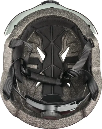Kask XRIDER XRIH008M Inteligentny Czarny Miejski z lampką i kierunkowskazami (rozmiar M)