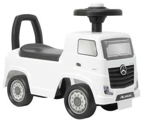 Jeździk Pchacz Autko Dla Dziecka Samochód Mercedes Actros 3316Ta Biały