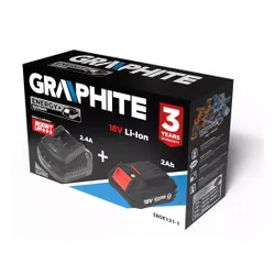 Akumulator GRAPHITE 58GE131-1 2Ah 18V + ładowarka