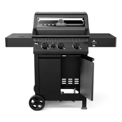 Grill gazowy KOLER Krone Compact Czarny 15.5 kW 60 x 46 cm