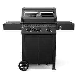 Grill gazowy KOLER Krone Compact Czarny 15.5 kW 60 x 46 cm