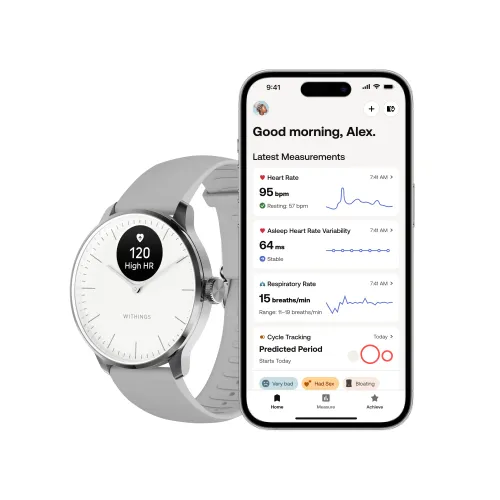 Smartwatch Withings ScanWatch Light 37mm Белый