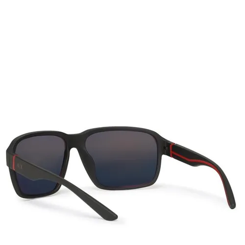 Okulary przeciwsłoneczne Armani Exchange 0AX4131SU Matte Black - Rozmiar (EU) 64