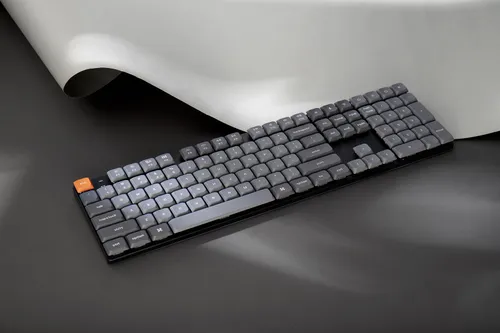 Klawiatura mechaniczna Keychron K5 Max RGB Gateron Red Szary