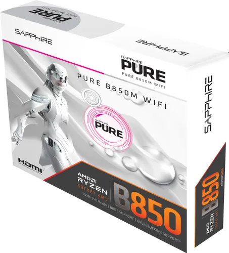 Płyta główna SAPPHIRE Pure B850M WiFi