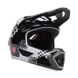 Kask rowerowy dziecięcy Fox Racing Rampage Digi Image CE/CPSC Jr black/white