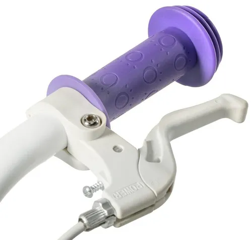 Rower dziecięcy HUFFY Disney Kraina Lodu 12 cali dla dziewczynki Fioletowo-niebieski