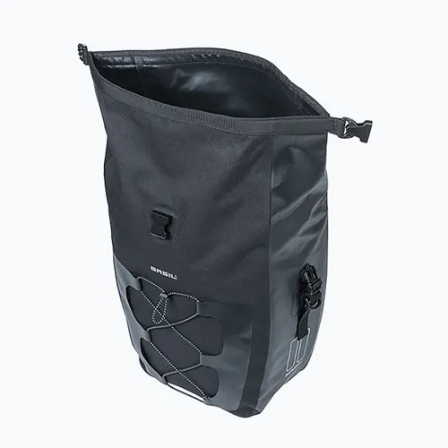 Sakwa rowerowa Basil Navigator Waterproof Single Bag MIK Hooks 25-31 l black