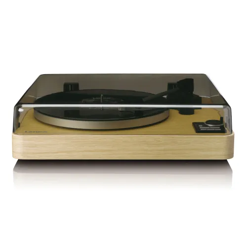 Gramofon Lenco LBTA-166SI Automatyczny Napęd paskowy Przedwzmacniacz Bluetooth Brązowy