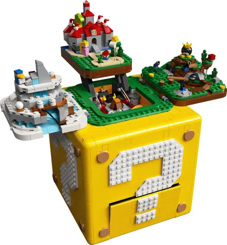 Конструктор Lego 71395 Super Mario - Блок «Знак вопроса» из Super Mario 64