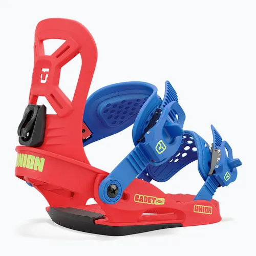 Wiązania snowboardowe dziecięce Union Cadet Mini red