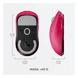 Myszka gamingowa Logitech G Pro X Superlight Magenta