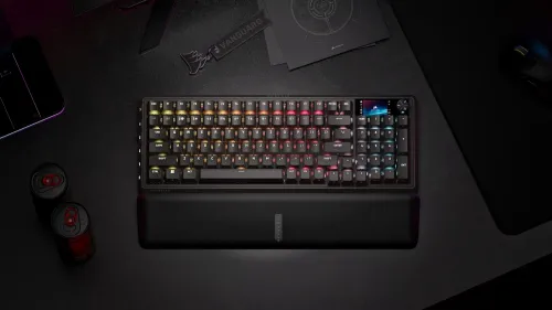 Klawiatura gamingowa Corsair VANGUARD 96 WL MLX Plasma Czarna