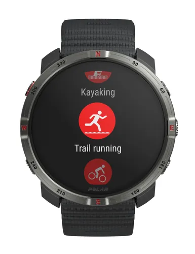 Zegarek sportowy POLAR Grit X2 S/L Czarny