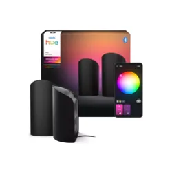 Lampa biurkowa Philips Hue Play do podświetlenia ściany Czarny 2szt.