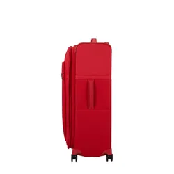 Большой расширяемый чемодан Samsonite Airea-hibiscus red