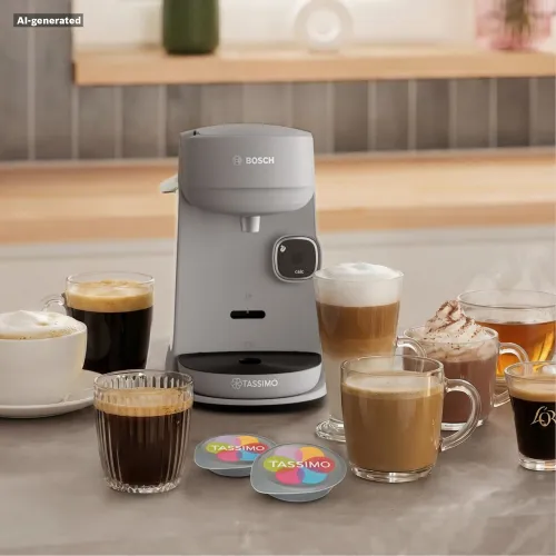 Ekspres BOSCH Tassimo Harmony Plus TAS177B Szary