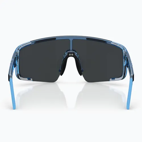 Okulary przeciwsłoneczne Bliz P003 transparent blue/smoke ice blue multi